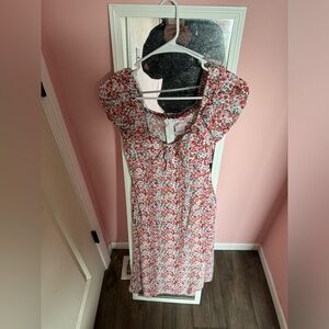 No Boundaries Floral Pink Dress